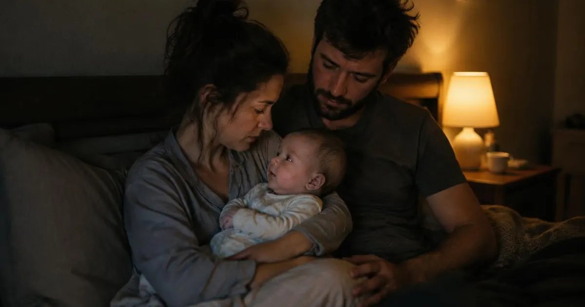 Por que meu bebê não dorme à noite?